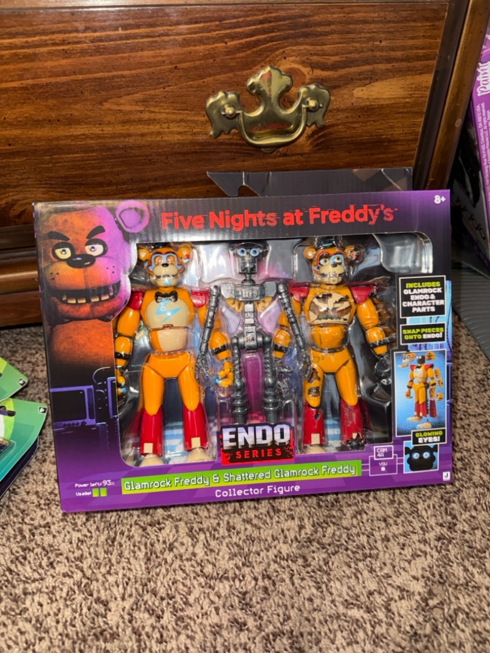 Five Nights at Freddy's FNAF Endo GLAMROCK FREDDY & SHATTERED Wave 3